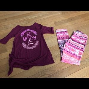 Justice outfit size 8